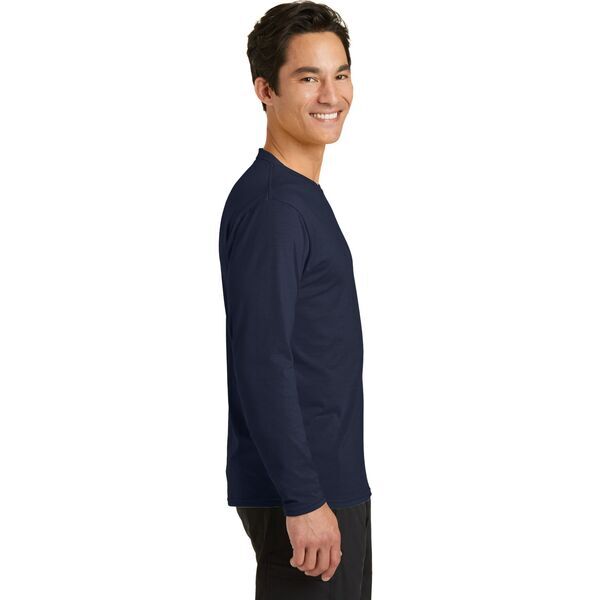 Port & Company® Essential Blended Men's Long Sleeve Performance Tee