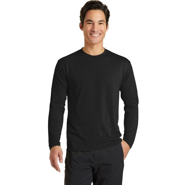 Port & Company® Essential Blended Men's Long Sleeve Performance Tee