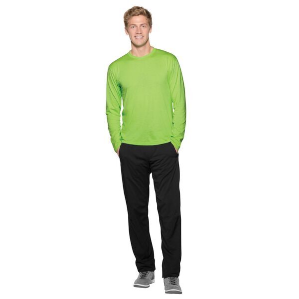 Port & Company® Essential Blended Men's Long Sleeve Performance Tee