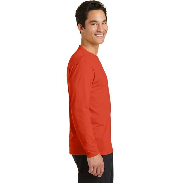 Port & Company® Essential Blended Men's Long Sleeve Performance Tee