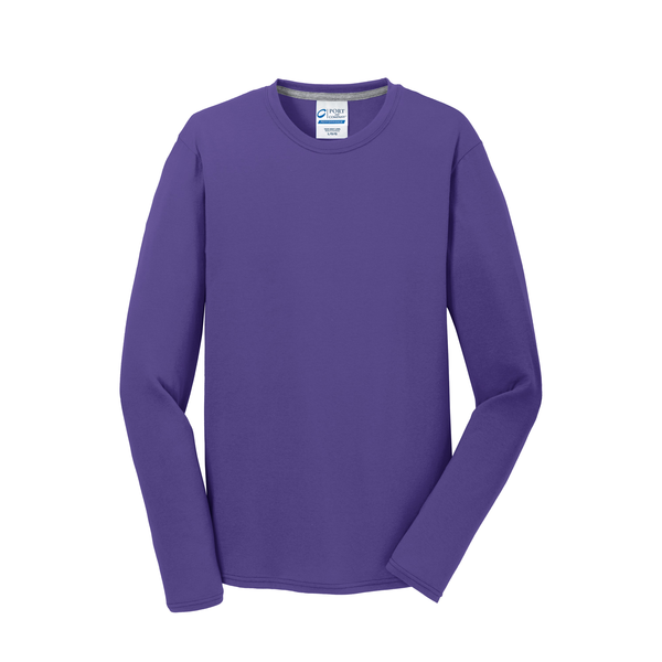 Port & Company® Essential Blended Men's Long Sleeve Performance Tee