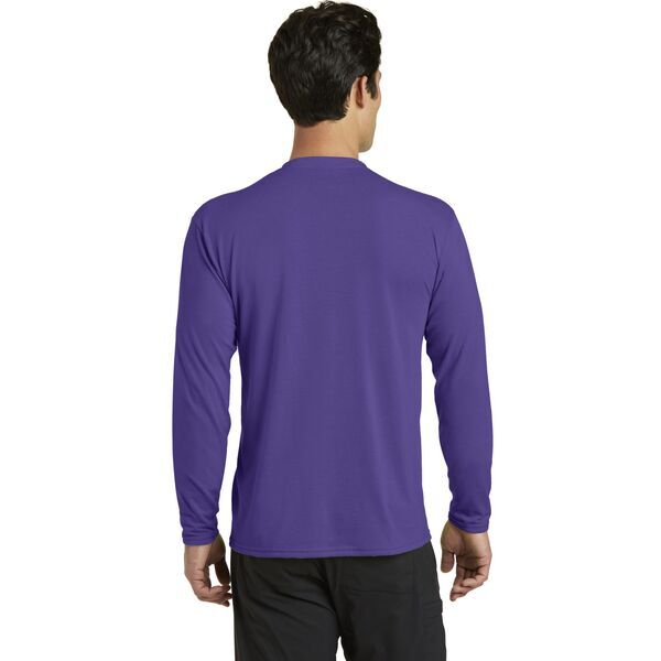 Port & Company® Essential Blended Men's Long Sleeve Performance Tee