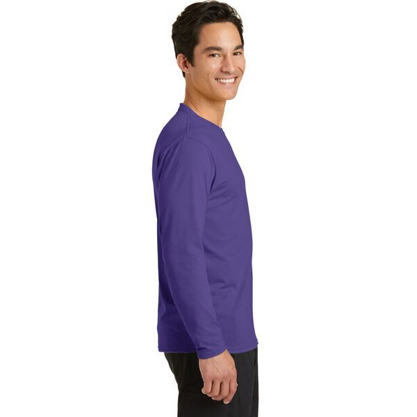 Port & Company® Essential Blended Men's Long Sleeve Performance Tee