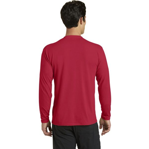 Port & Company® Essential Blended Men's Long Sleeve Performance Tee