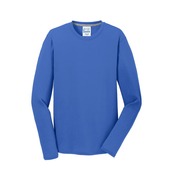 Port & Company® Essential Blended Men's Long Sleeve Performance Tee