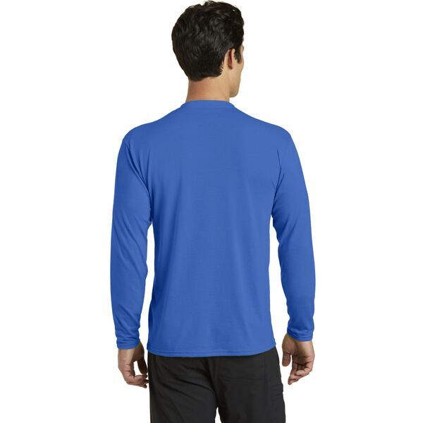 Port & Company® Essential Blended Men's Long Sleeve Performance Tee