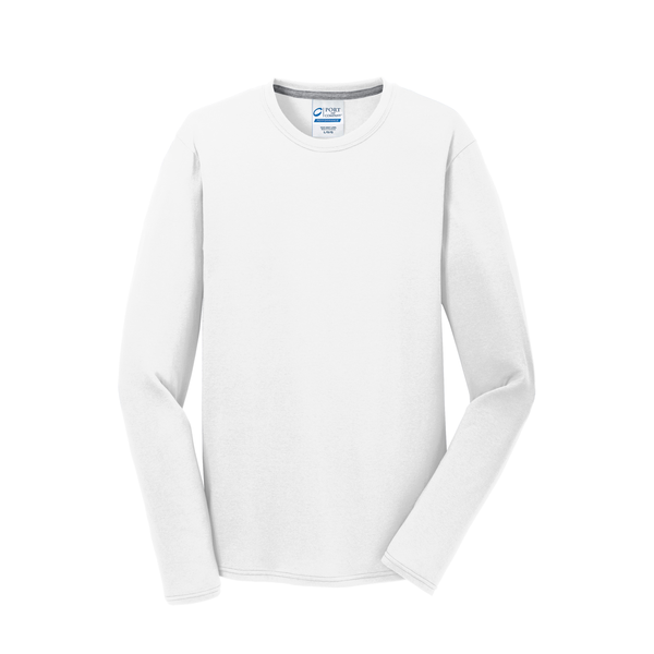 Port & Company® Essential Blended Men's Long Sleeve Performance Tee