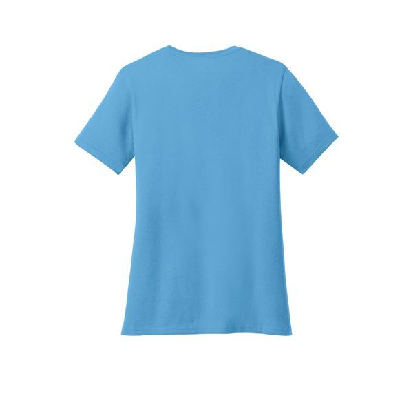 Port & Company® 100% Cotton Ladies' V-Neck Tee