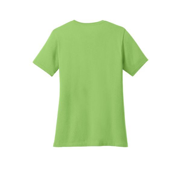 Port & Company® 100% Cotton Ladies' V-Neck Tee