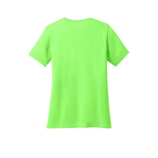 Port & Company® 100% Cotton Ladies' V-Neck Tee
