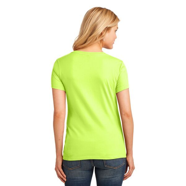 Port & Company® 100% Cotton Ladies' V-Neck Tee