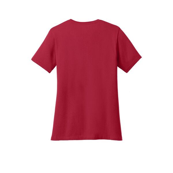 Port & Company® 100% Cotton Ladies' V-Neck Tee