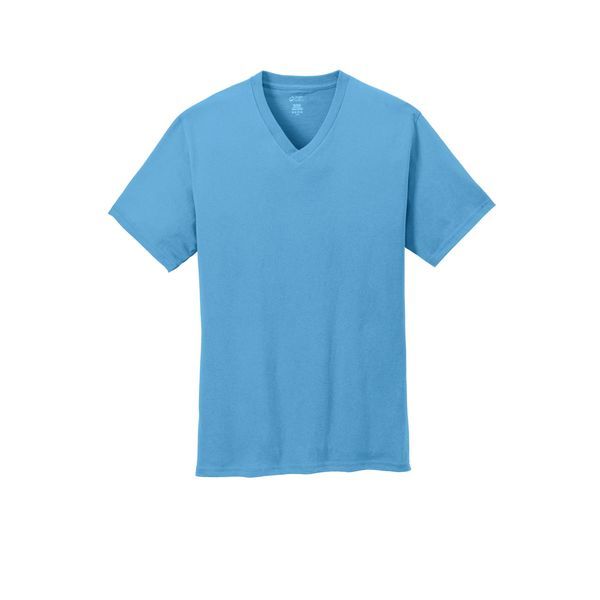 Port & Company® 100% Cotton Men's V-Neck Tee