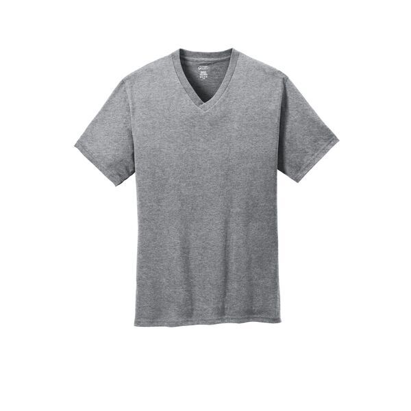 Port & Company® 100% Cotton Men's V-Neck Tee