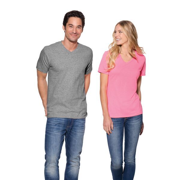 Port & Company® 100% Cotton Men's V-Neck Tee