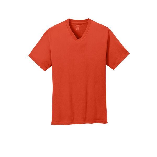 Port & Company® 100% Cotton Men's V-Neck Tee
