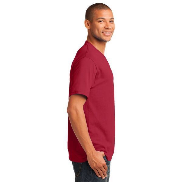 Port & Company® 100% Cotton Men's V-Neck Tee
