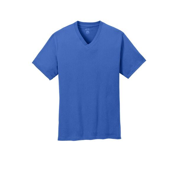 Port & Company® 100% Cotton Men's V-Neck Tee