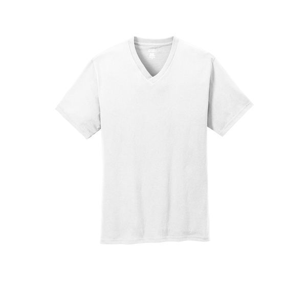 Port & Company® 100% Cotton Men's V-Neck Tee