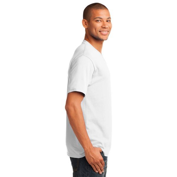 Port & Company® 100% Cotton Men's V-Neck Tee