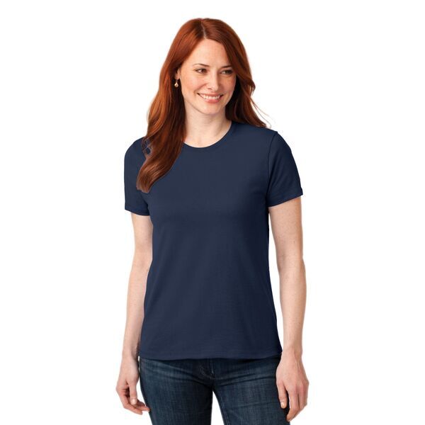 Port & Company® 50/50 Cotton/Poly Ladies' Tee
