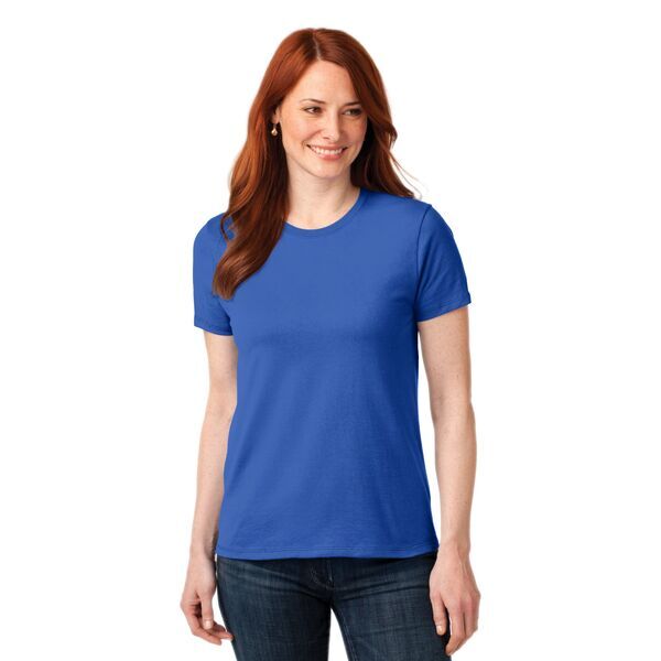 Port & Company® 50/50 Cotton/Poly Ladies' Tee