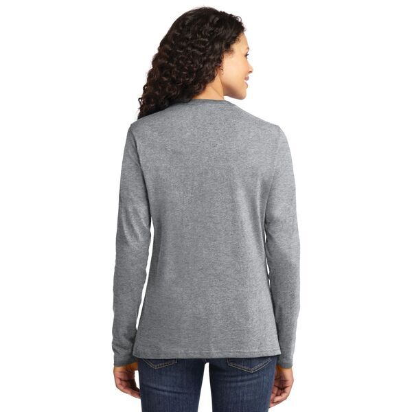 Port & Company® 100% Cotton Long Sleeve Ladies' Tee