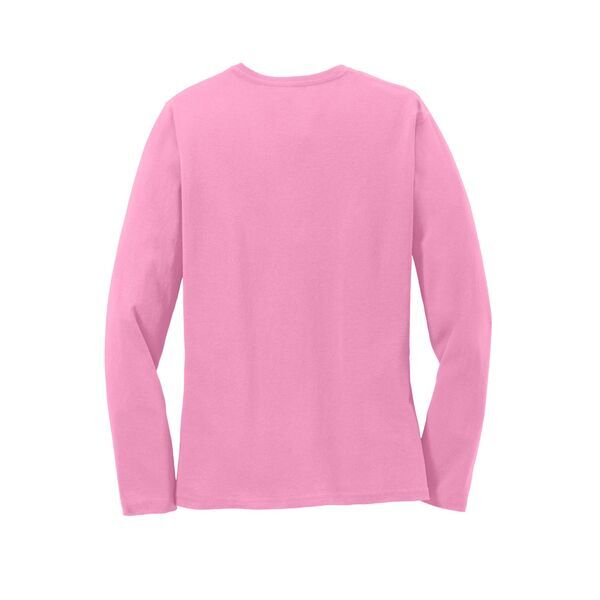 Port & Company® 100% Cotton Long Sleeve Ladies' Tee