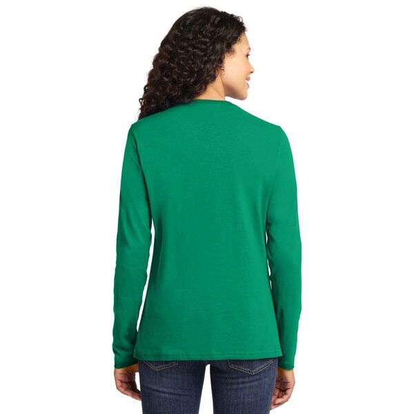 Port & Company® 100% Cotton Long Sleeve Ladies' Tee