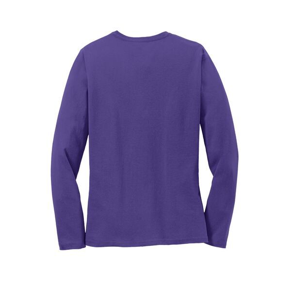 Port & Company® 100% Cotton Long Sleeve Ladies' Tee