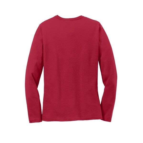 Port & Company® 100% Cotton Long Sleeve Ladies' Tee