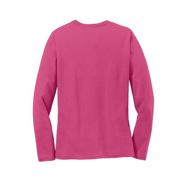 Port & Company® 100% Cotton Long Sleeve Ladies' Tee