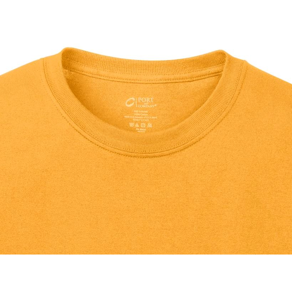 Port & Company® 100% Cotton Long Sleeve Men's Tee