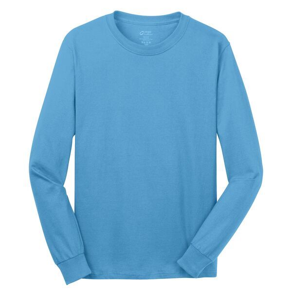 Port & Company® 100% Cotton Long Sleeve Men's Tee