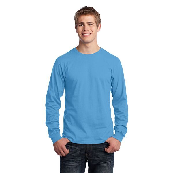 Port & Company® 100% Cotton Long Sleeve Men's Tee