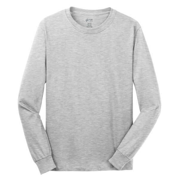 Port & Company® 100% Cotton Long Sleeve Men's Tee