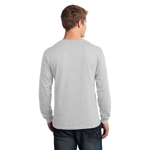 Port & Company® 100% Cotton Long Sleeve Men's Tee