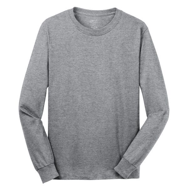 Port & Company® 100% Cotton Long Sleeve Men's Tee