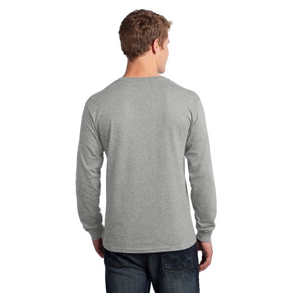 Port & Company® 100% Cotton Long Sleeve Men's Tee