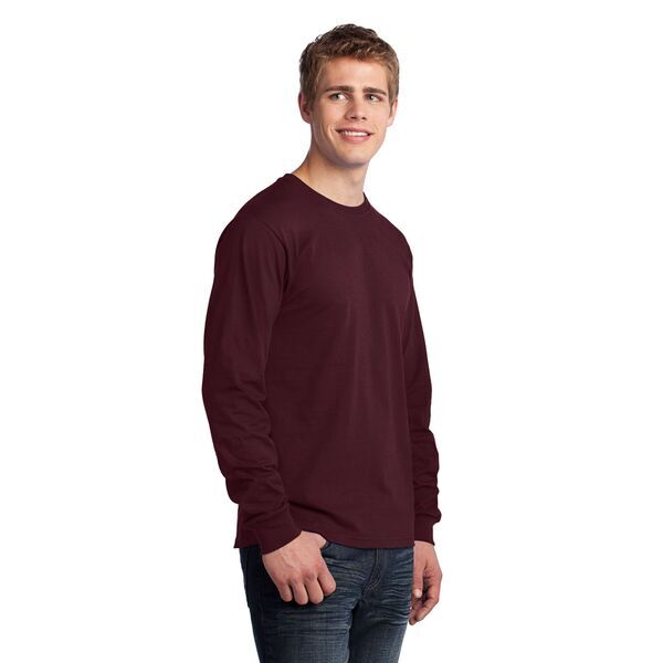 Port & Company® 100% Cotton Long Sleeve Men's Tee