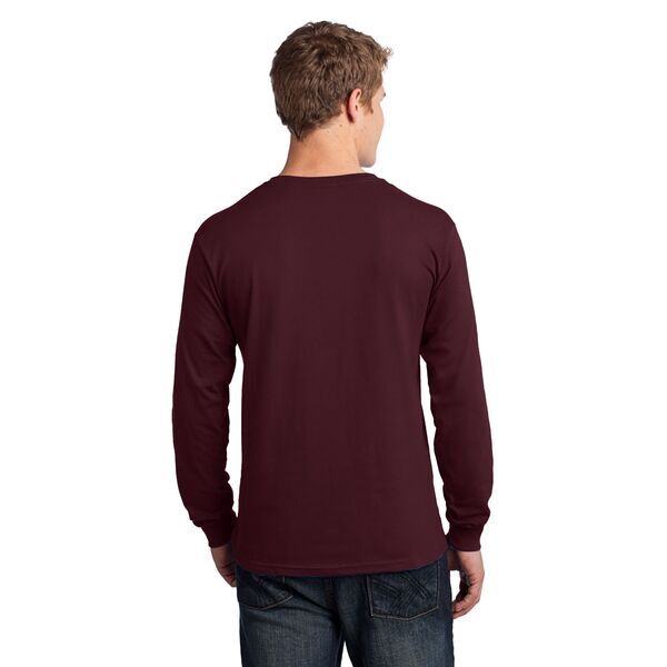 Port & Company® 100% Cotton Long Sleeve Men's Tee