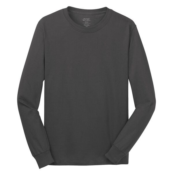 Port & Company® 100% Cotton Long Sleeve Men's Tee