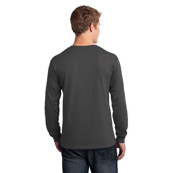 Port & Company® 100% Cotton Long Sleeve Men's Tee