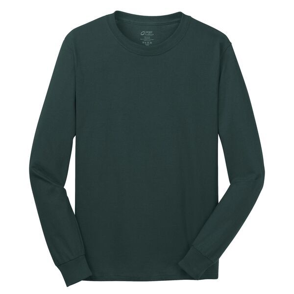 Port & Company® 100% Cotton Long Sleeve Men's Tee