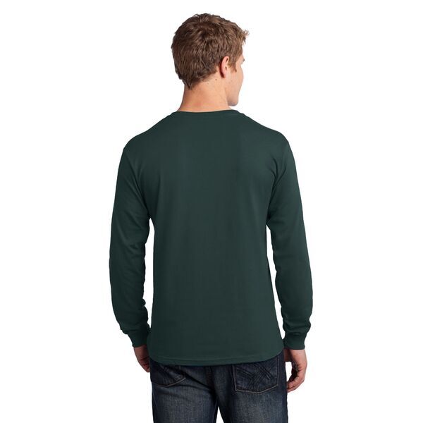Port & Company® 100% Cotton Long Sleeve Men's Tee