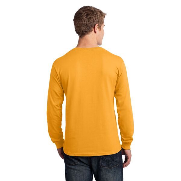 Port & Company® 100% Cotton Long Sleeve Men's Tee