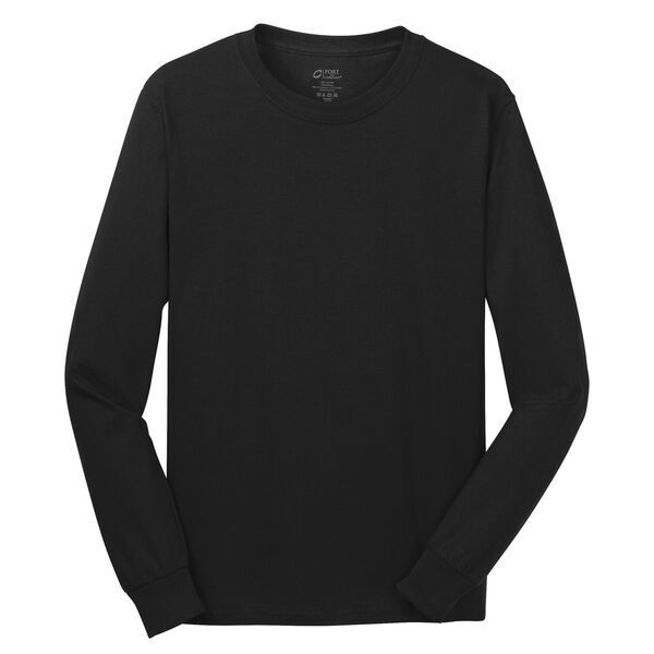 Port & Company® 100% Cotton Long Sleeve Men's Tee