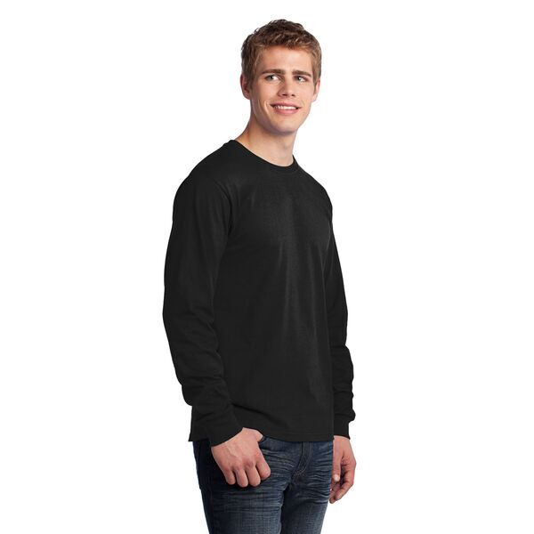 Port & Company® 100% Cotton Long Sleeve Men's Tee