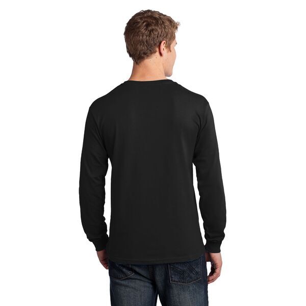 Port & Company® 100% Cotton Long Sleeve Men's Tee
