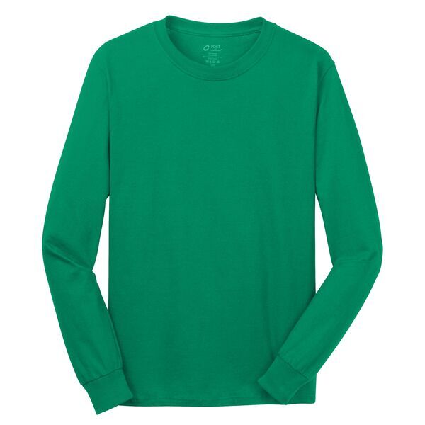 Port & Company® 100% Cotton Long Sleeve Men's Tee